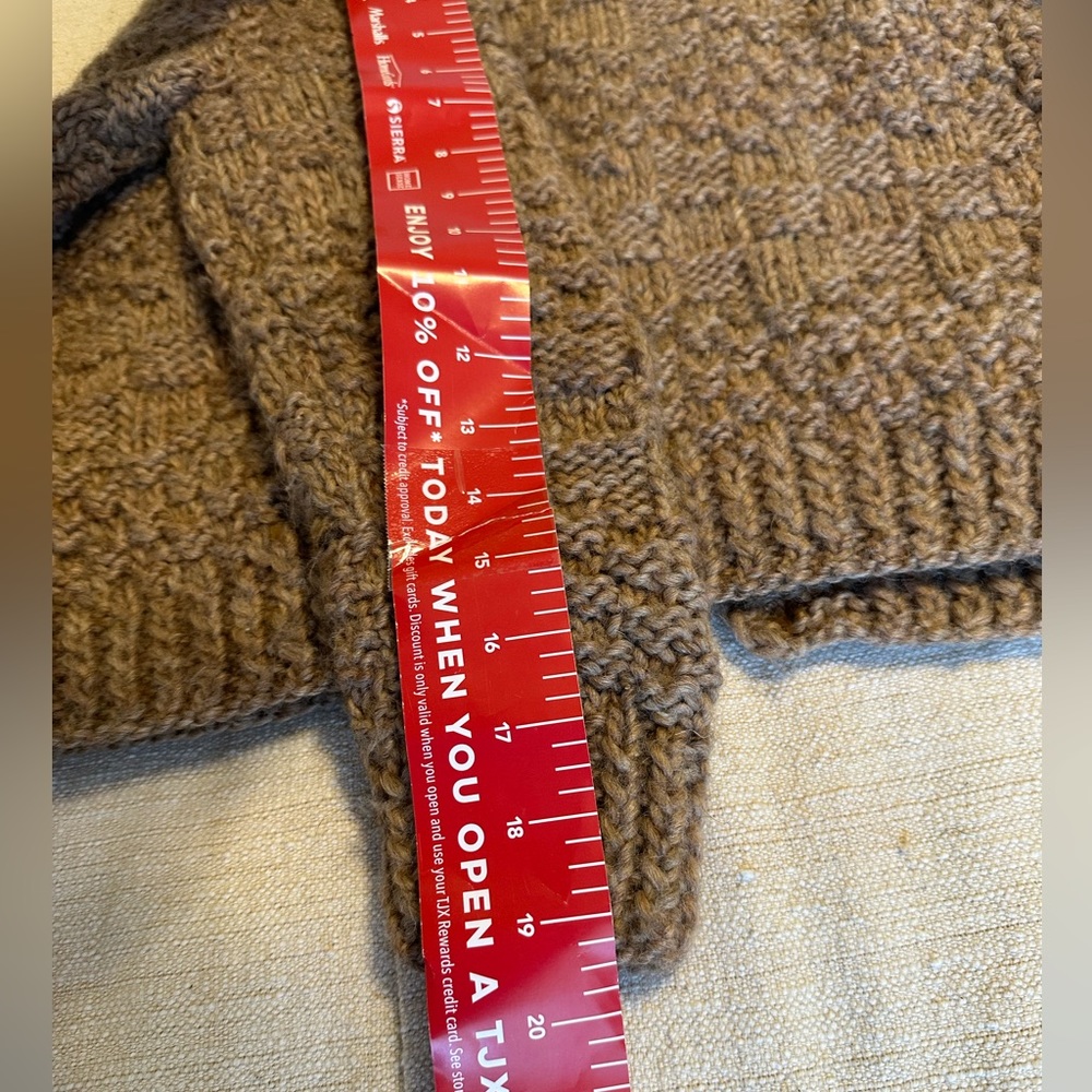 Vintage Ann Taylor Studio rabbit hair cardigan hand made - Picture 10 of 12